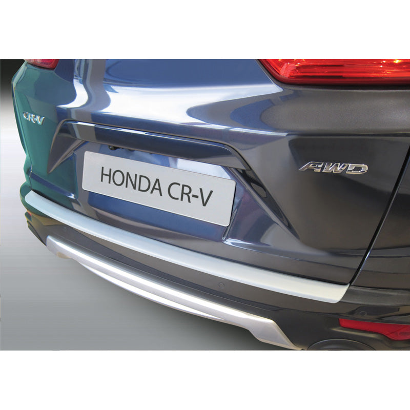 RGM, Protezione paraurti posteriore, plastica ABS, adatto a Honda CR-V V (RW) 2018- Argento
