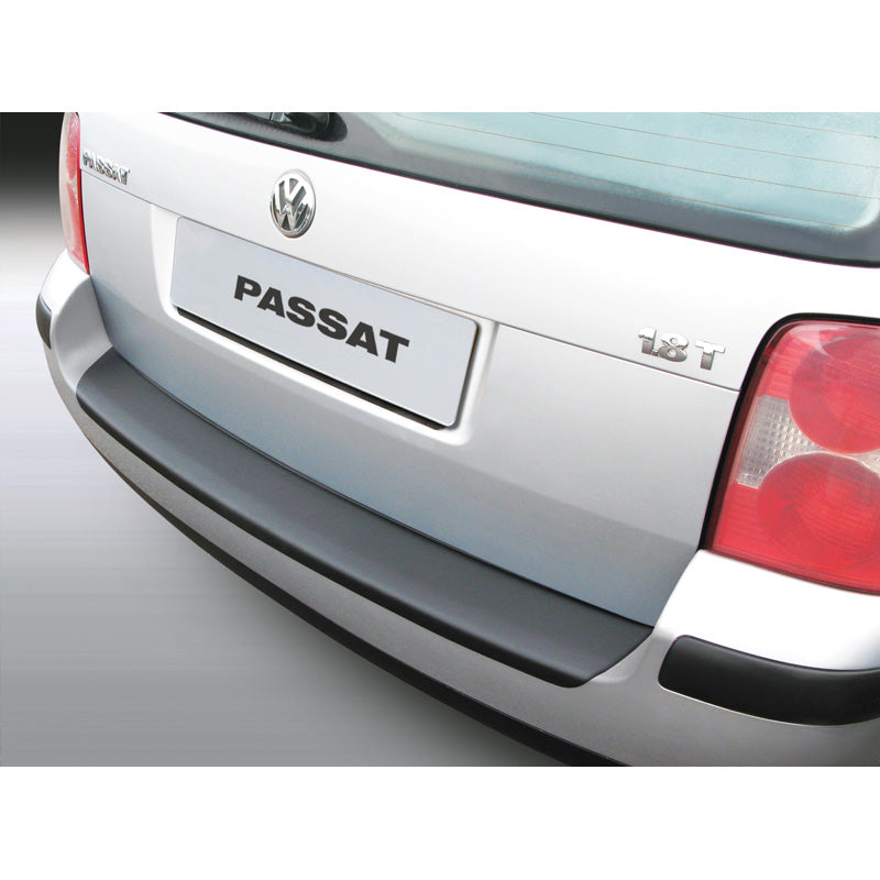 RGM, Protezione paraurti posteriore, plastica ABS, adatto a Volkswagen Passat 3B/3BG Variant 1996-2004 Nero