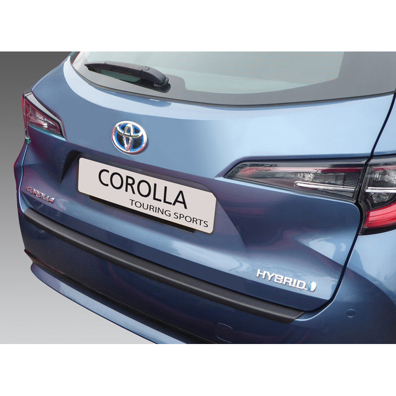 RGM, ochranný kryt zadního nárazníku, ABS plast, vhodné pro Toyota Corolla Touring Sports 2019- černá