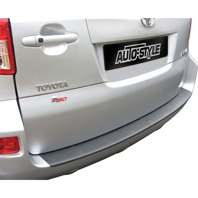 RGM, achterbumperbeschermer, ABS-kunststof, past op Toyota RAV 4 T180/XT-R 2008-2013 (excl. reservewiel) zwart