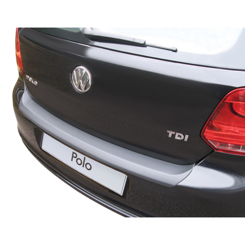 RGM, Osłona tylnego zderzaka, ABS plastik, pasuje do Volkswagen Polo 6R 3/5 drzwi 2009-2014 Czarny