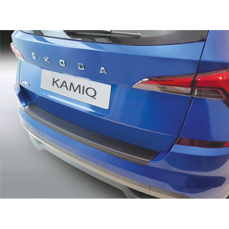 RGM, ochraniacz tylnego zderzaka, tworzywo ABS, pasuje do Skoda Kamiq 2019- Czarny