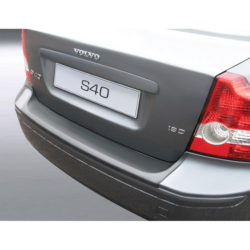 RGM, Bagkofangerbeskytter, ABS plastik, passer til Volvo S40 2004-2007 Black