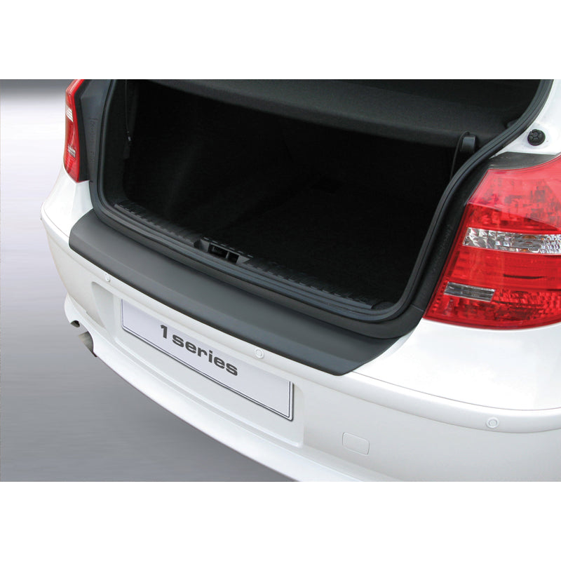 RGM, protector de parachoques trasero, ABS, Fits to BMW 1 Series E87 (2007-2011), negro