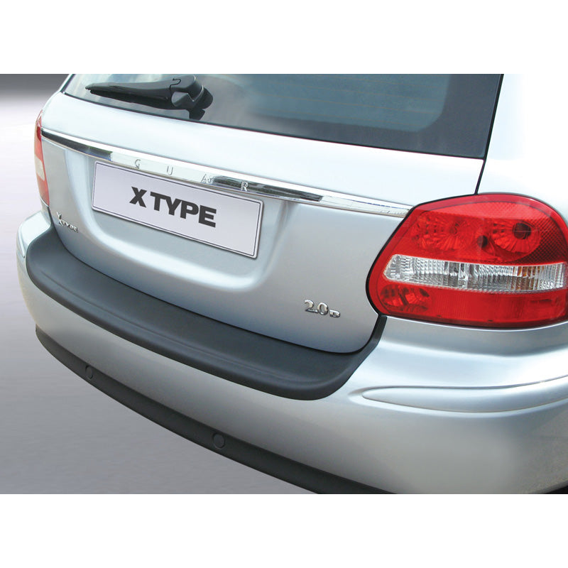 RGM, Ochrana zadního nárazníku, ABS plast, vhodné pro Jaguar X-Type Estate 2007- Černá