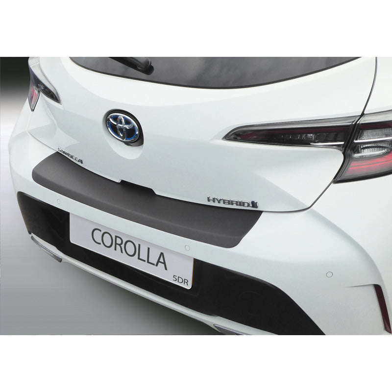 RGM, ochrana zadního nárazníku, plast ABS, pasuje na Toyota Corolla HB 5dveřový 2019- černá
