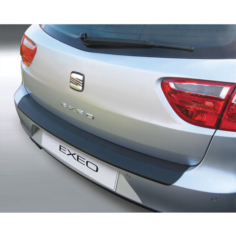 RGM, Protezione paraurti posteriore, plastica ABS, adatta per Seat Exeo ST 2009-2013 Nero
