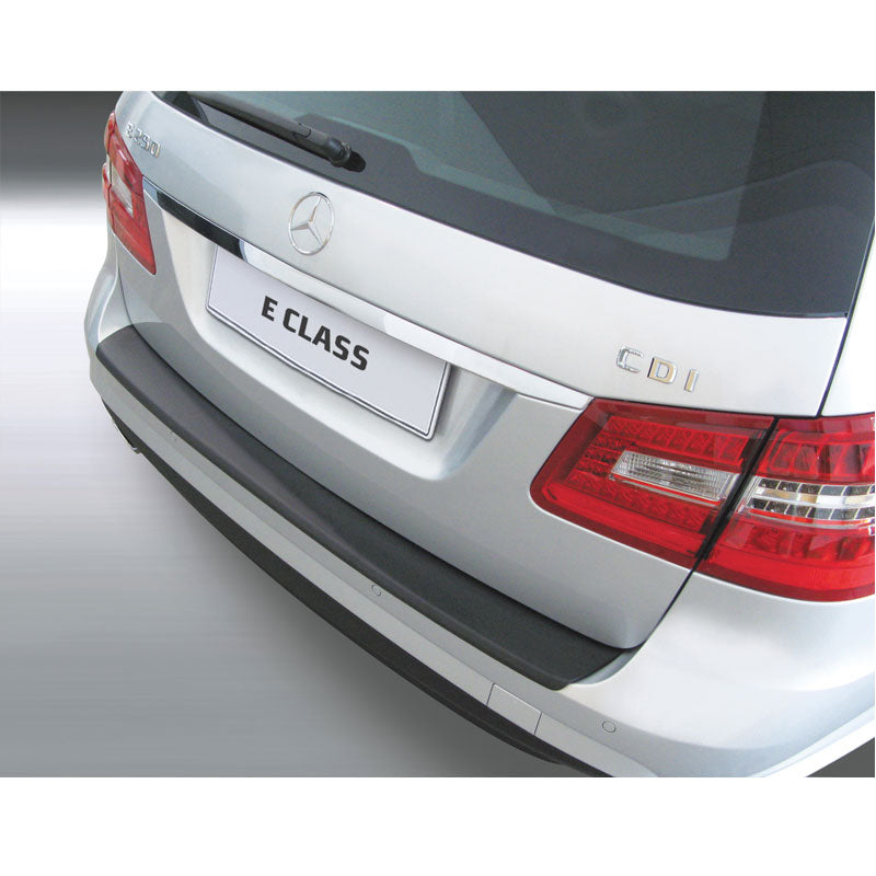 RGM, Protezione paraurti posteriore, plastica ABS, adatta per Mercedes E-Class W212 Kombi 2009-2013 Nero