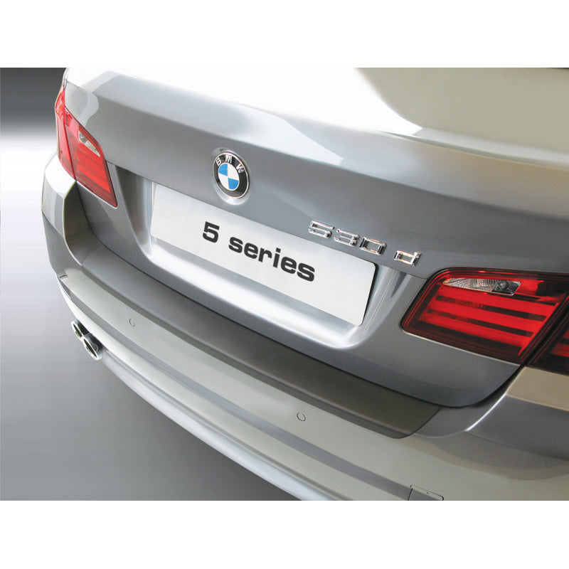 RGM, nakładka na tylny zderzak, tworzywo ABS, pasuje do BMW 5-Series F10 Sedan 2010-2016 czarny