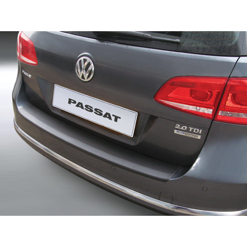 RGM, Ochrana zadního nárazníku, plast ABS, pasuje na Volkswagen Passat 3C Variant Facelift 2011-2014 (mimo Alltrack) Černá