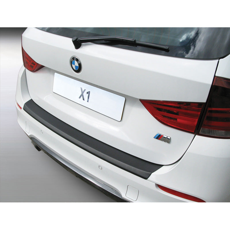 RGM, Protector de paragolpes trasero, plástico ABS, compatible con BMW X1 M-Sport 2009-2015 Negro