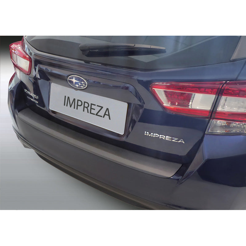 RGM, Ochrana zadního nárazníku, plast ABS, pasuje na Subaru Impreza 5 dveří 2017- Černá