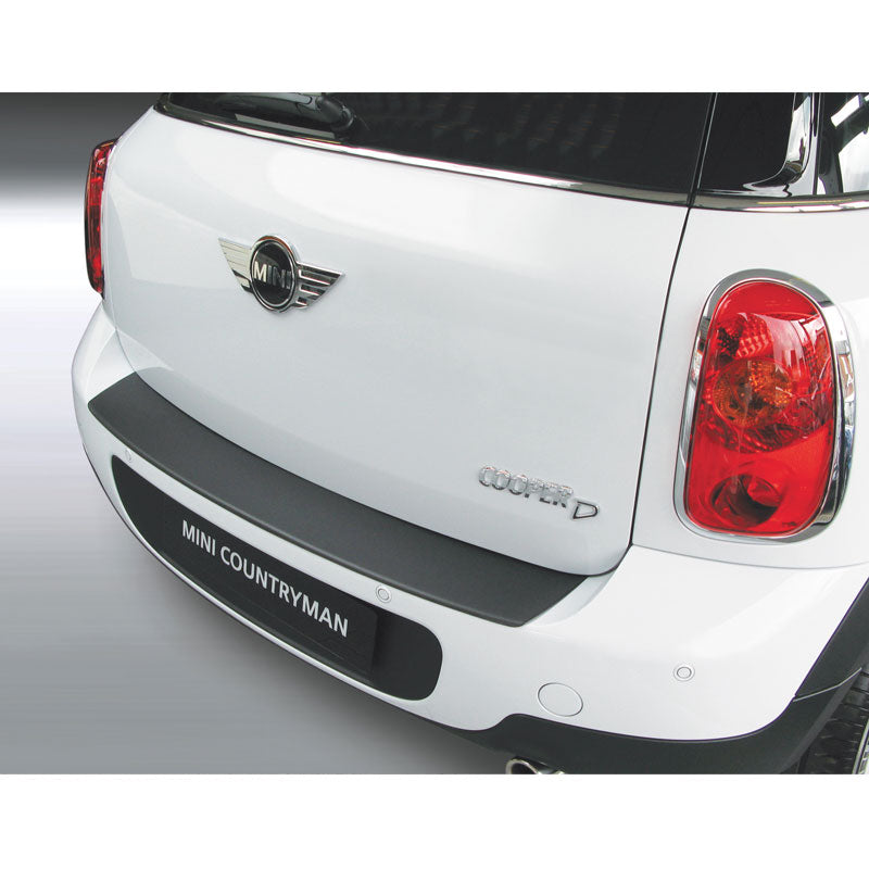 RGM, Ochrana zadního nárazníku, plast ABS, pasuje na Mini Countryman R60 2010-2016 Černá