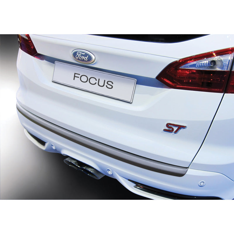 RGM, Achterbumperbeschermer, ABS kunststof, past op Ford Focus Estate/Combi 2012-2018 Zwart