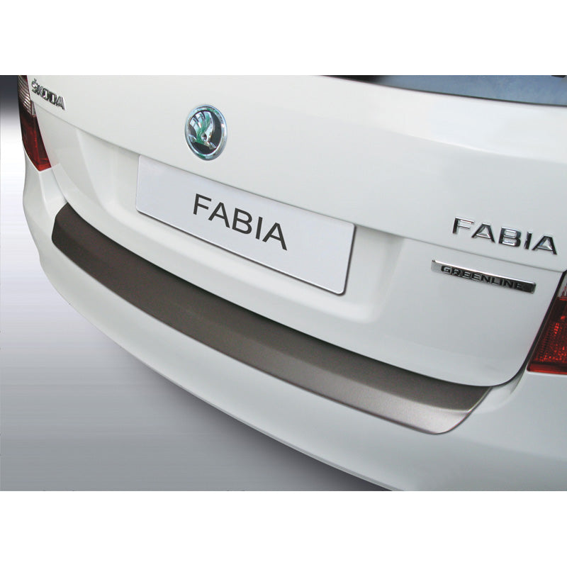 RGM, Ochranná lišta zadního nárazníku, ABS plast, pasuje na Skoda Fabia combi 2010-2014 Černá