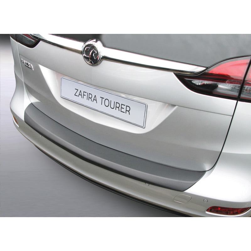 RGM, Protezione paraurti posteriore, plastica ABS, adatto a Opel Zafira Tourer 2012-2019 Black