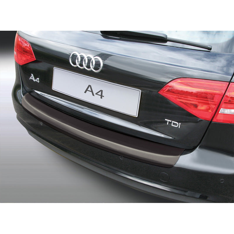 RGM, Protezione paraurti posteriore, plastica ABS, adatta a Audi A4 Avant 2012-2015 (excl. S4) Nero
