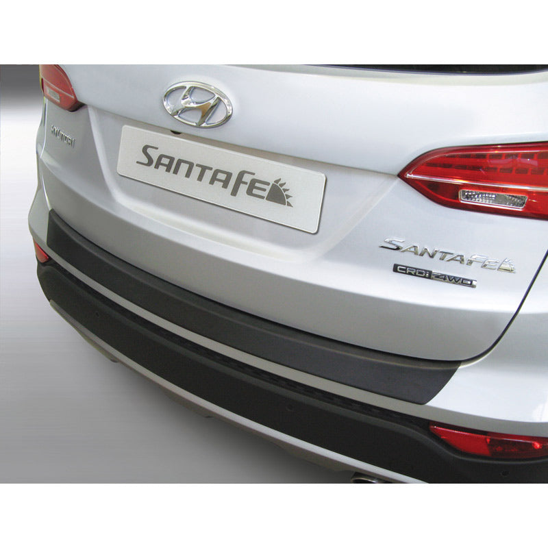 RGM, Protezione paraurti posteriore, plastica ABS, adatto a Hyundai Santa FE 2012-2015 Black