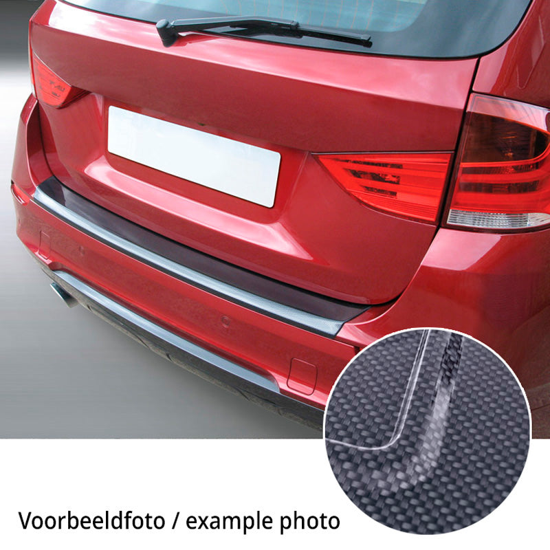 RGM, Rear bumper protector, ABS plastic, Fits Hyundai i30/i30N Fastback 2018-2020 Carbon Look