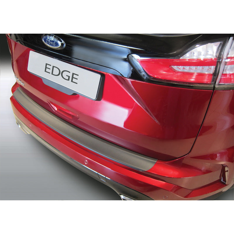 RGM, ochraniacz tylnego zderzaka, tworzywo ABS, pasuje do Ford Edge 10/2018- czarny