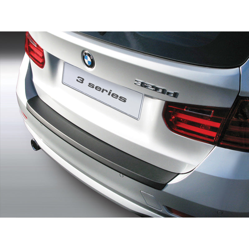 RGM, Protection de pare-chocs arrière, plastique ABS, compatible avec BMW F31 Estate/Touring 2012-2018 (sauf M) Noir