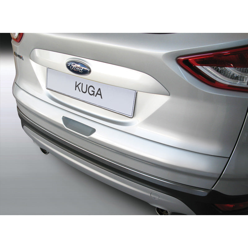 RGM, protector de parachoques trasero, plástico ABS, compatible con Ford Kuga Mk2 2013-2019 Negro