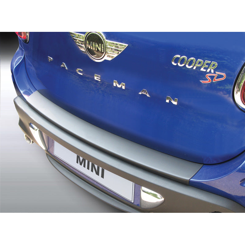 RGM, Protezione paraurti posteriore, plastica ABS, adatto a Mini Paceman 2013- Nero