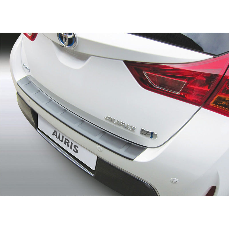 RGM, Ochrana zadního nárazníku, ABS plast, pasuje na Toyota Auris 5 doors 2013-8/2015 Black 'Ribbed'