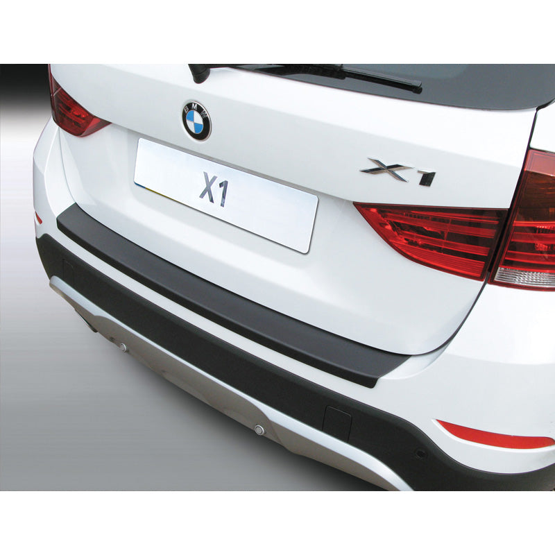 RGM, protector del paragolpes trasero, plástico ABS, compatible con BMW X1 Sport/X-Line 2012-2015 negro