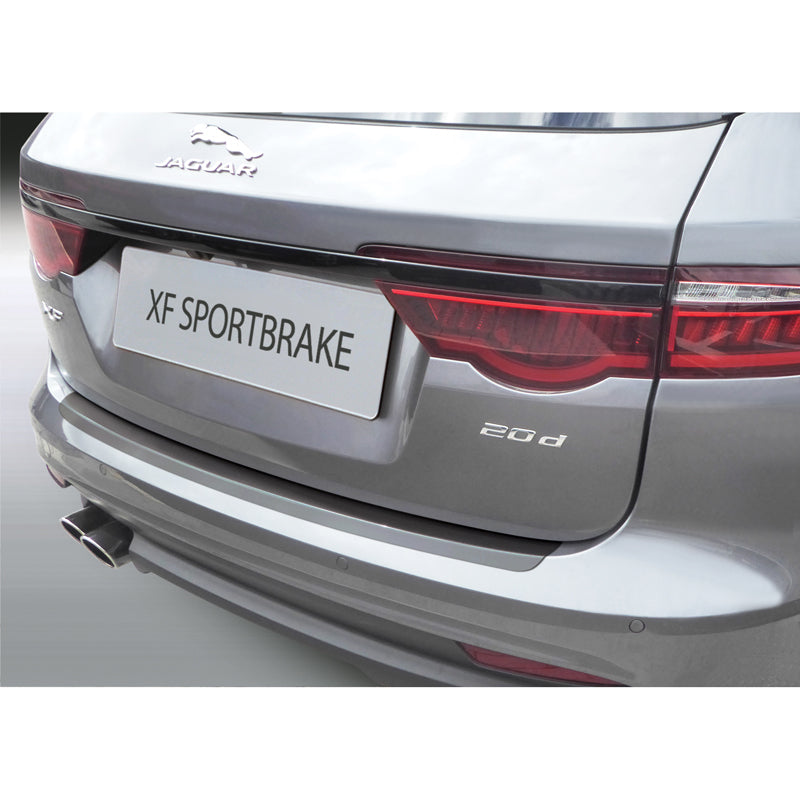 RGM, osłona tylnego zderzaka, tworzywo ABS, pasuje do Jaguar XF Sportbrake 2017- czarny