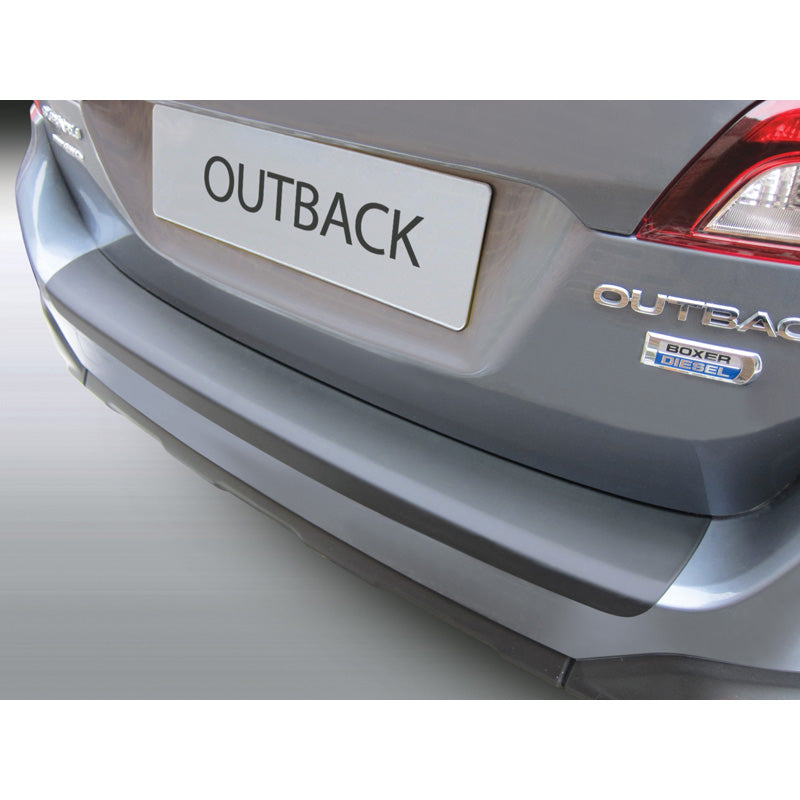 RGM, protezione paraurti posteriore, plastica ABS, adatta a Subaru Outback 2016-2019 Nero