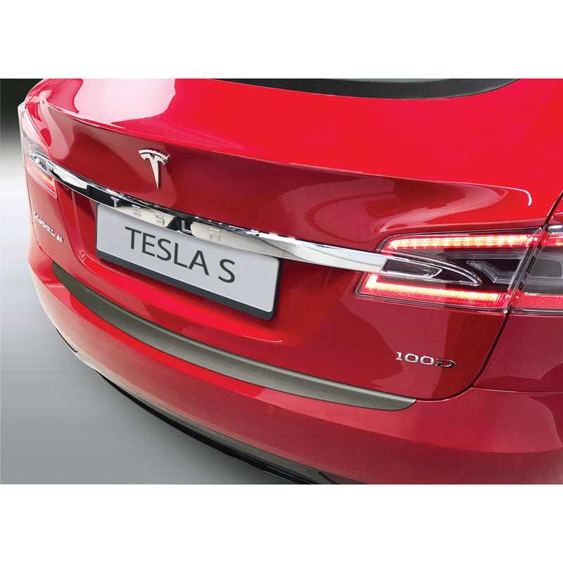 RGM, Osłona tylnego zderzaka, ABS plastik, pasuje do Tesla Model S 2012- Czarny