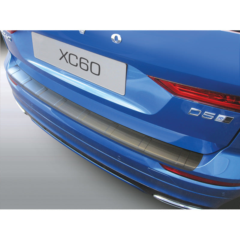 RGM, ochrana zadního nárazníku, ABS plast, vhodné pro Volvo XC60 2017- 'Žebrovaný' černá