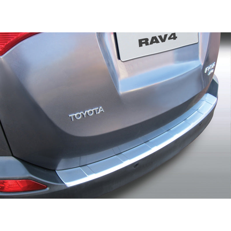 RGM, Achterbumperbeschermer, ABS plastic, geschikt voor Toyota RAV-4 4x4 2013-2016 Zwart