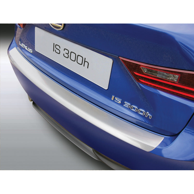 RGM, Protezione paraurti posteriore, plastica ABS, adatto a Lexus IS 2013-2016 argento