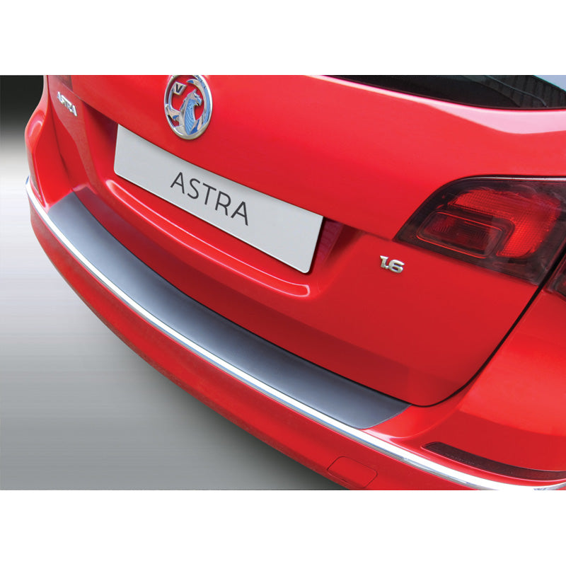 RGM, Protezione del paraurti posteriore, plastica ABS, adatto a Opel Astra J Sportstourer 2012-2015 Black