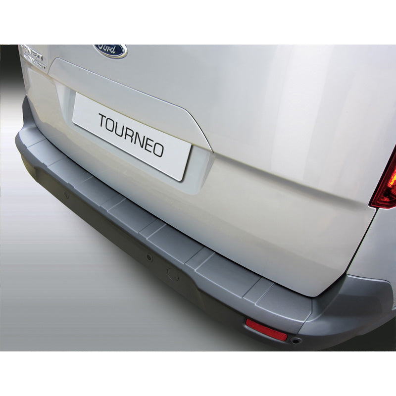 RGM, protector de paragolpes trasero, plástico ABS, compatible con Ford Tourneo Connect & Grand Tourneo Connect 2014-2022 / Transit Connect 2014- Black