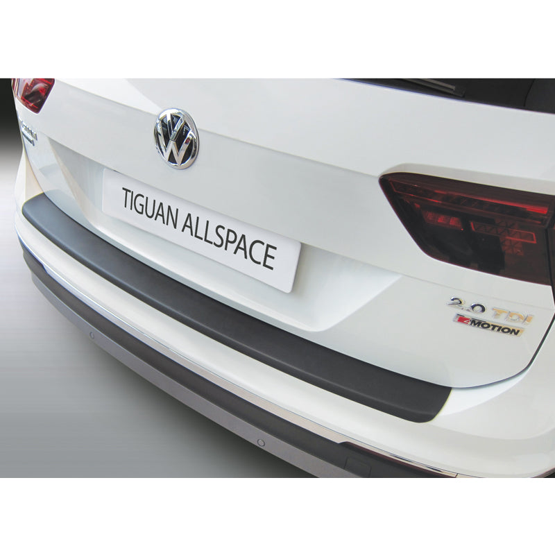 RGM, ochrana zadního nárazníku, ABS plast, vhodné pro Volkswagen Tiguan II Allspace 4x4 2018- černá