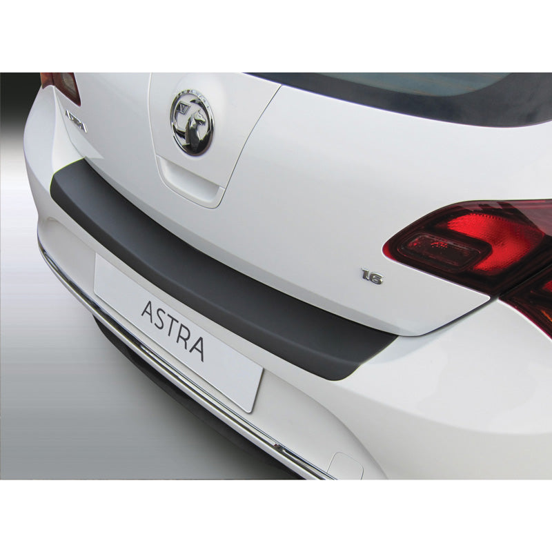 RGM, ochrana zadního nárazníku, ABS plast, vhodné pro Opel Astra J 5 dveří 2012-2015 černá