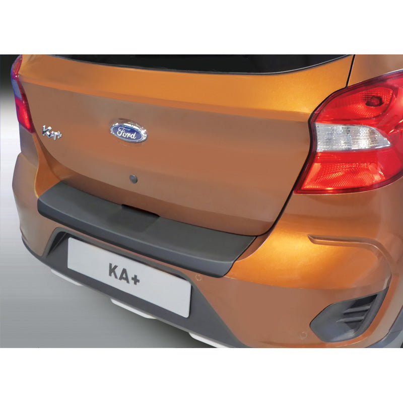 RGM, Ochrana zadního nárazníku, ABS plast, pasuje na Ford Ka+ Active 3/2018- černá