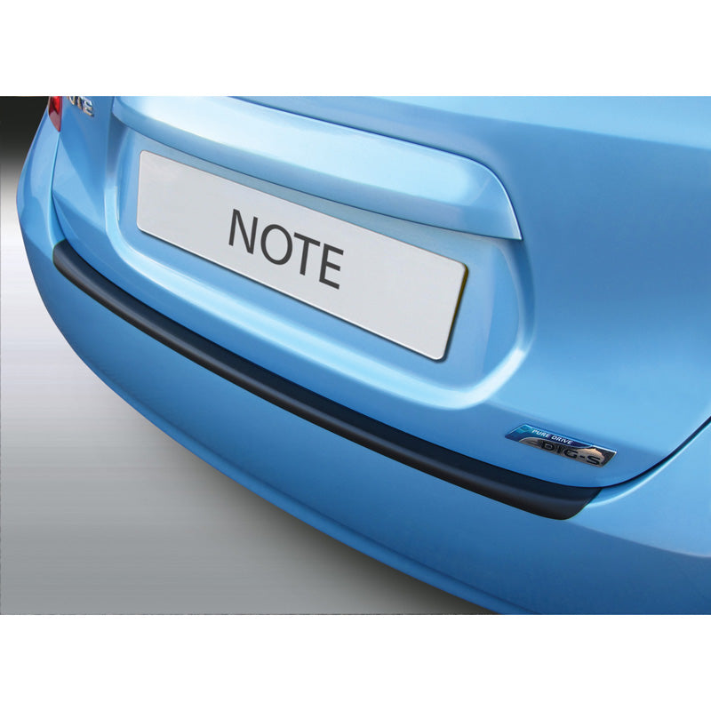 RGM, Protezione paraurti posteriore, plastica ABS, adatto a Nissan Note 10/2013- nero
