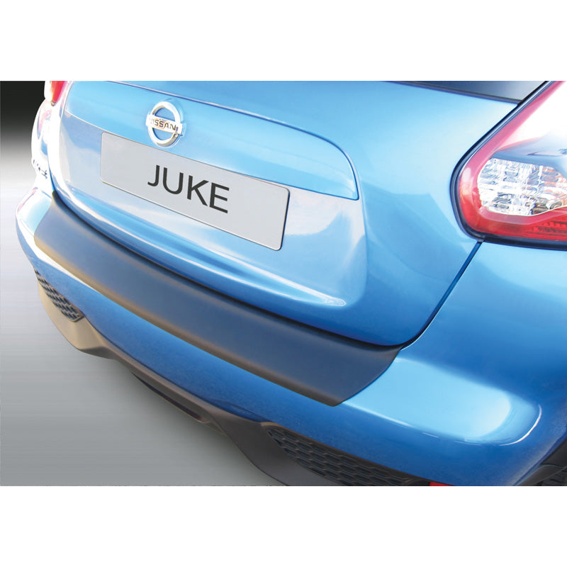 RGM, Protezione paraurti posteriore, plastica ABS, adatto a Nissan Juke 2014-2019 escl. Nismo RS Nero