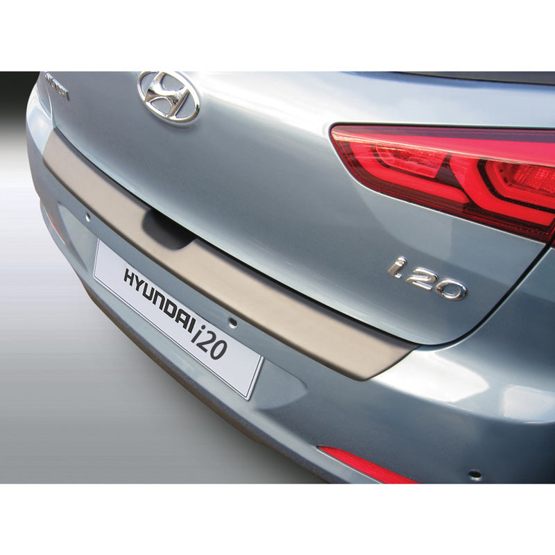 RGM, ochrana zadního nárazníku, ABS plast, pasuje na Hyundai i20 5 dveří 11/2014-6/2018 černá