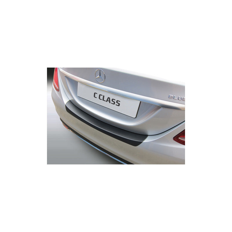 RGM, Ochrana zadního nárazníku, ABS plast, pasuje na Mercedes C-Class W205 Sedan 3/2014-6/2021 černá