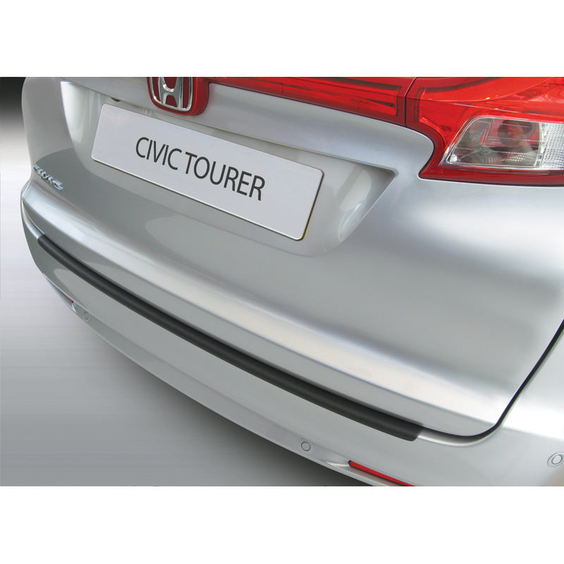 RGM, nakładka ochronna na tylny zderzak, tworzywo ABS, pasuje do Honda Civic Tourer 2014-2018 Czarny