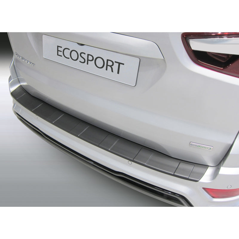 RGM, osłona tylnego zderzaka, tworzywo ABS, pasuje do Ford Ecosport Facelift 2018- czarny „żebrowany”