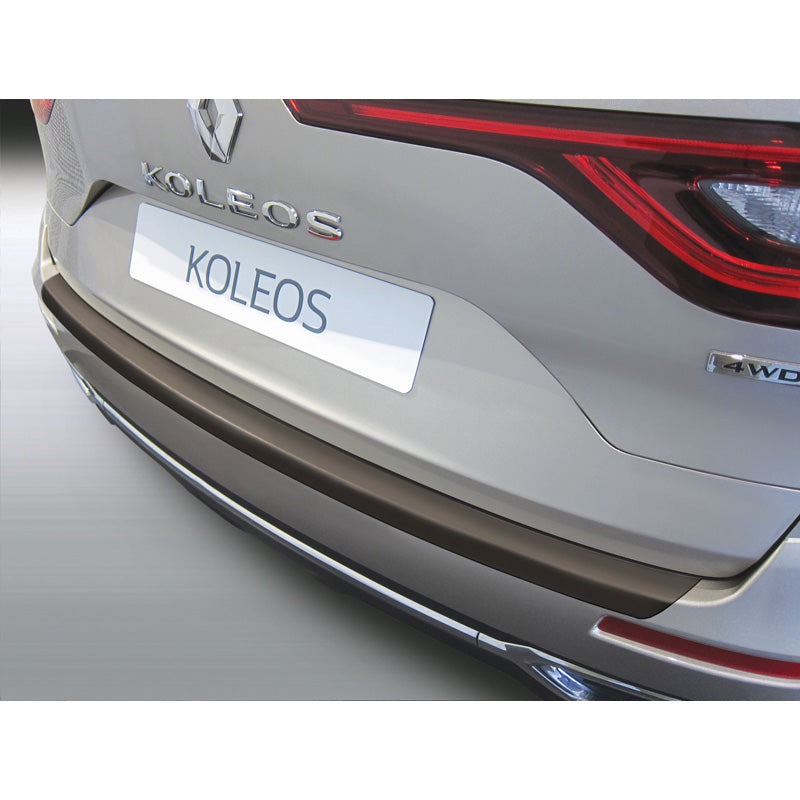 RGM, Protezione paraurti posteriore, plastica ABS, adatto a Renault Koleos II 2016-2019 Nero