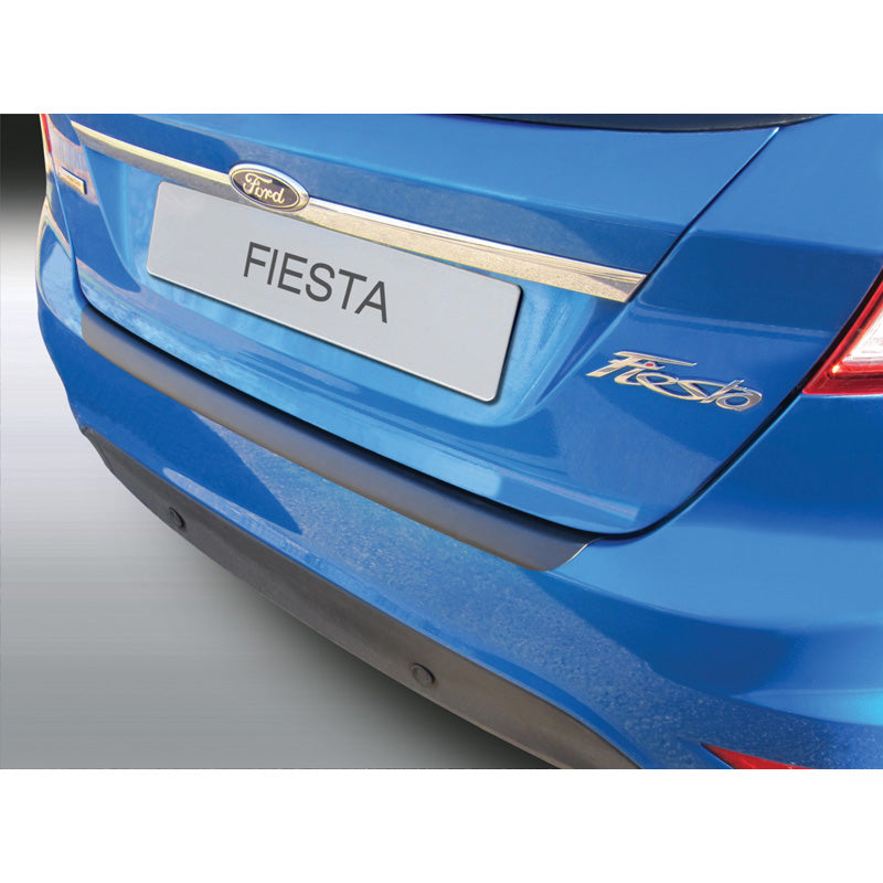 RGM, Ochrana zadního nárazníku, ABS plast, černá, Vhodné pro Ford Fiësta MK7 3/5 dveří (10/2008-6/2017), 'Speciálně přizpůsobené'