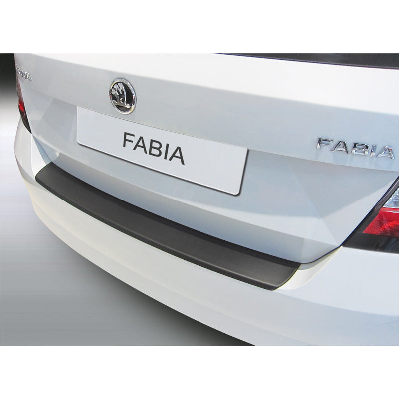 RGM, Protector de parachoques trasero, plástico ABS, compatible con Skoda Fabia III 5 puertas 11/2014-08/2021 negro