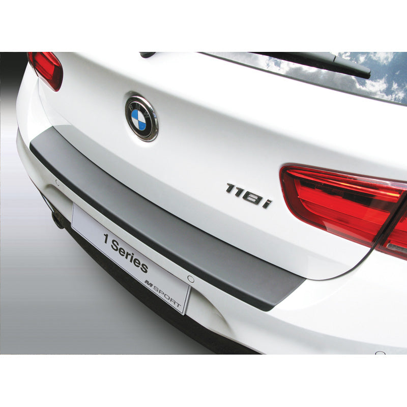 RGM, Rear bumper protector, ABS plastic, fits BMW 1-Series F20/F21 3/5 doors 'M-Sport' 2015-2019 Black
